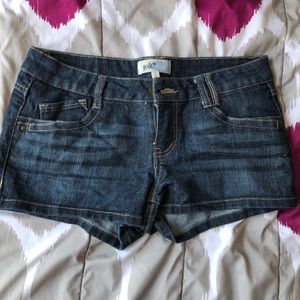 Jolt jean shorts
